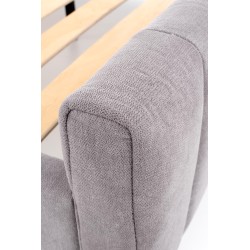 FRANCESCA 160, łóżko, jasny popielaty (3p 1szt)