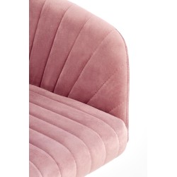 FRESCO fotel młodzieżowy różowy velvet (1p 1szt)