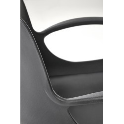 FROST fotel młodzieżowy, czarny (1p 1szt)