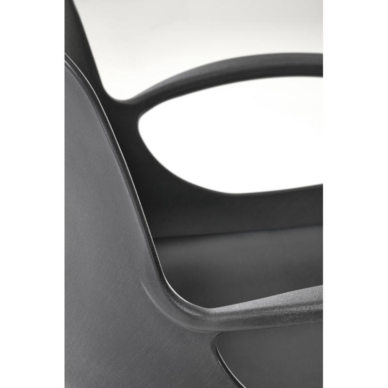 FROST fotel młodzieżowy, czarny (1p 1szt)