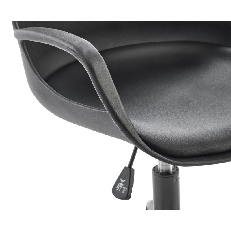 FROST fotel młodzieżowy, czarny (1p 1szt)