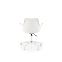 GASLY fotel młodzieżowy biały (1p 1szt)