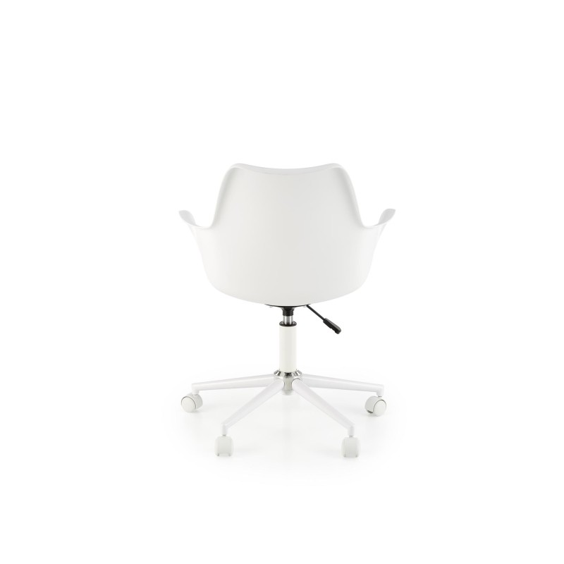 GASLY fotel młodzieżowy biały (1p 1szt)