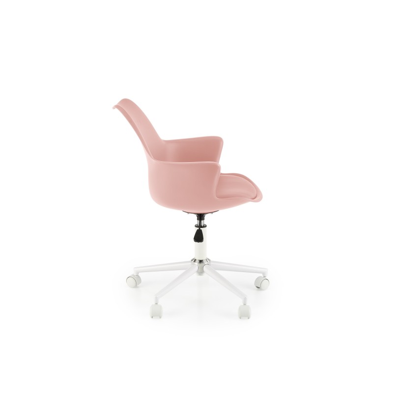 GASLY fotel młodzieżowy różowy (1p 1szt)