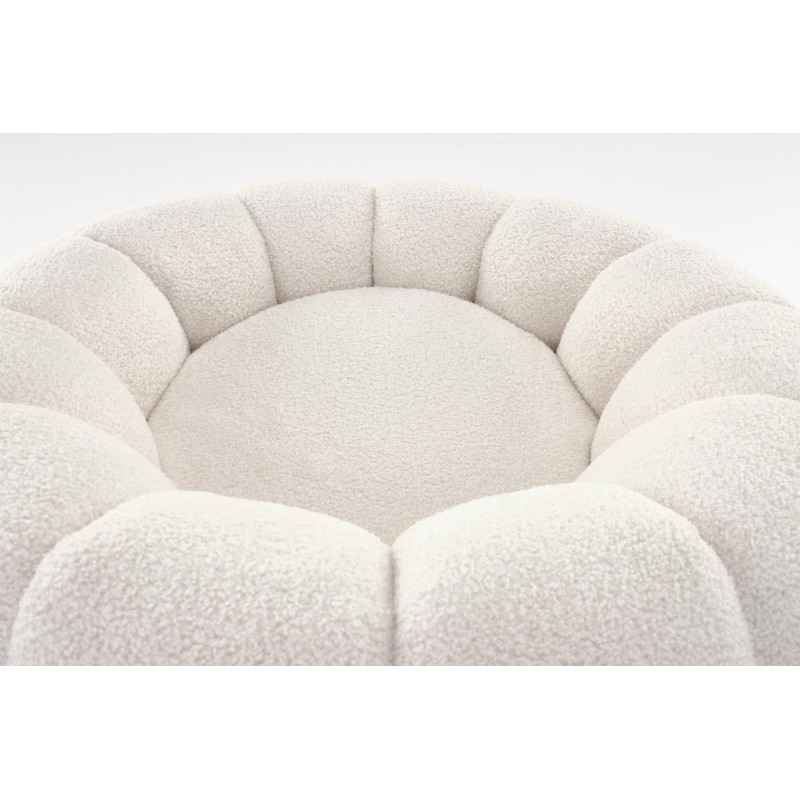 GASPAR fotel wypoczynkowy kremowy (1p 1szt)