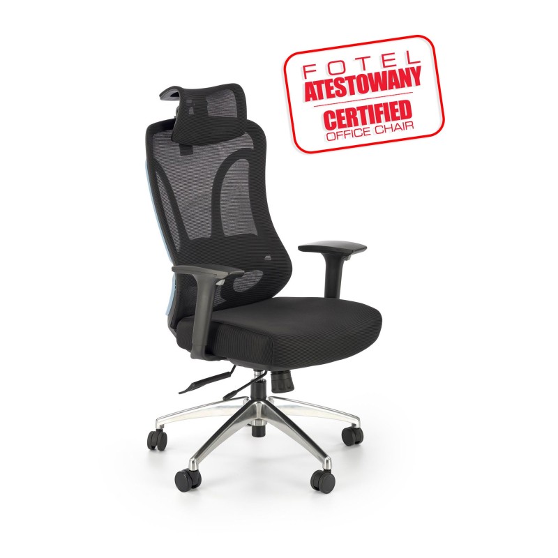 GILBERTO fotel gabinetowy czarny (1p 1szt)