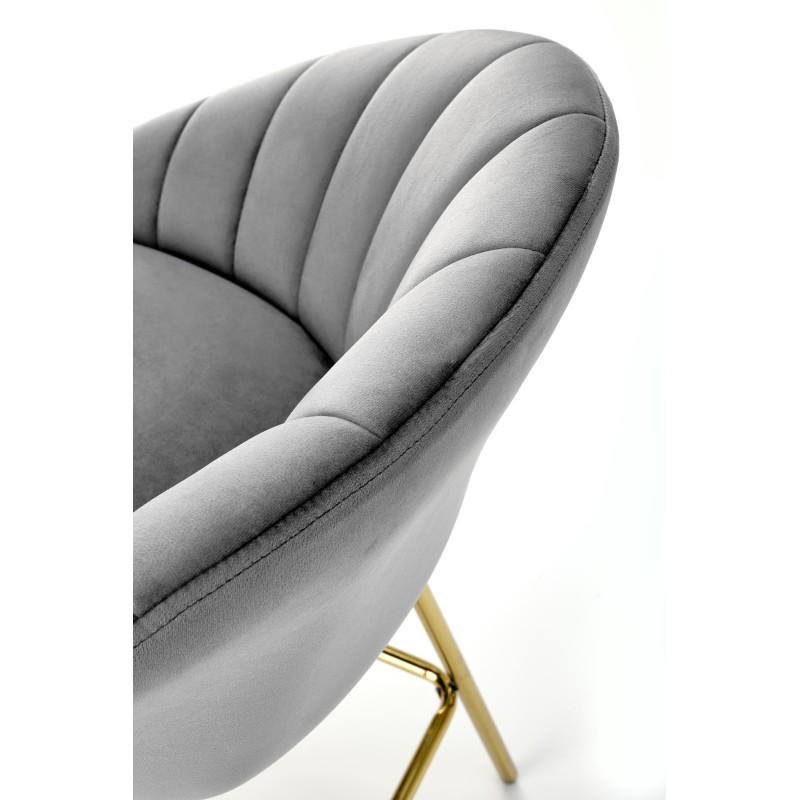 H112 hoker popielaty / złoty (2p 2szt)