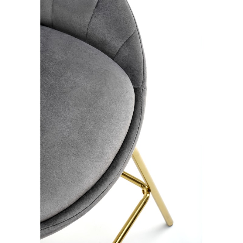 H112 hoker popielaty / złoty (2p 2szt)