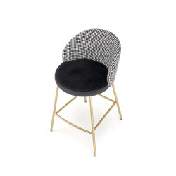 H113 hoker czarny / biały (2p 2szt)