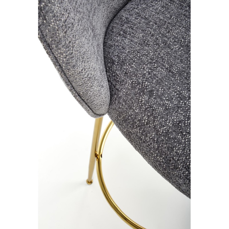 H116 hoker popielaty / złoty (1p 2szt)