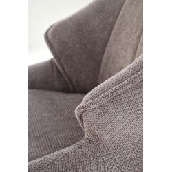 H122 hoker nogi - czarny, siedzisko - popielaty (1p 2szt)