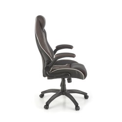 HAMLET fotel gabinetowy czarny / popielaty (1p 1szt)