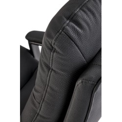 HARBOR fotel gabinetowy czarny