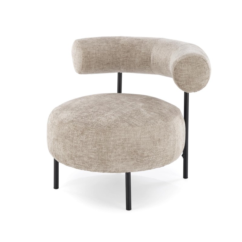 HAZARD fotel wypoczynkowy, beżowy (1p 1szt)