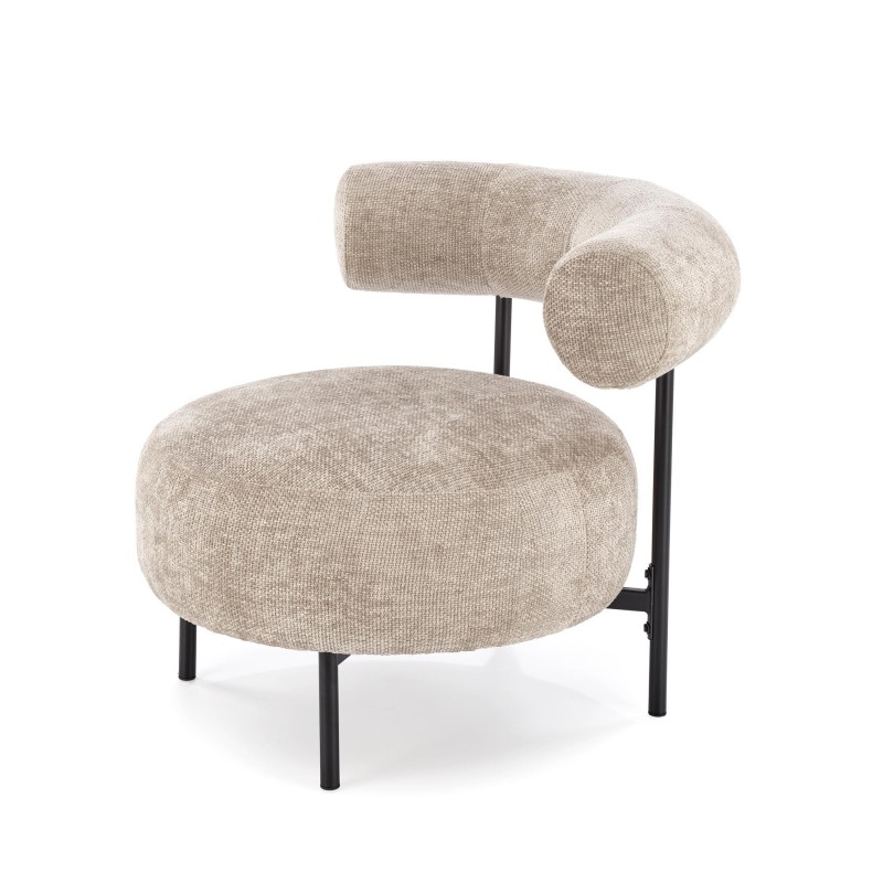 HAZARD fotel wypoczynkowy, beżowy (1p 1szt)