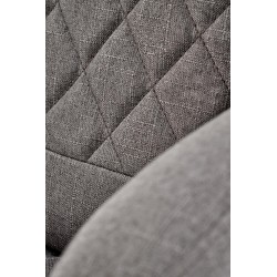 HELDER 2 fotel gabinetowy popielaty (1p 1szt)