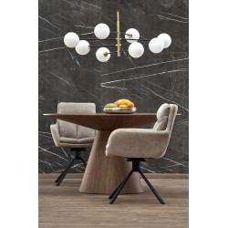 HENDERSON stół okrągły, orzechowy (2p 1szt)