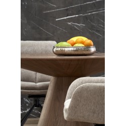 HENDERSON stół okrągły, orzechowy (2p 1szt)