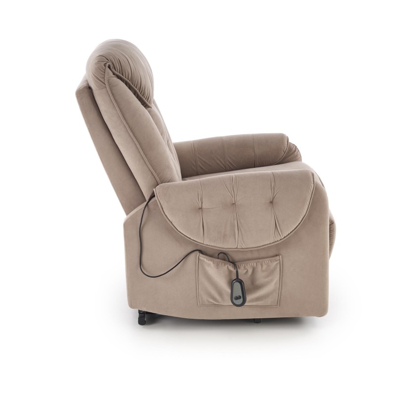 HORTON fotel wypoczynkowy beżowy (1p 1szt)