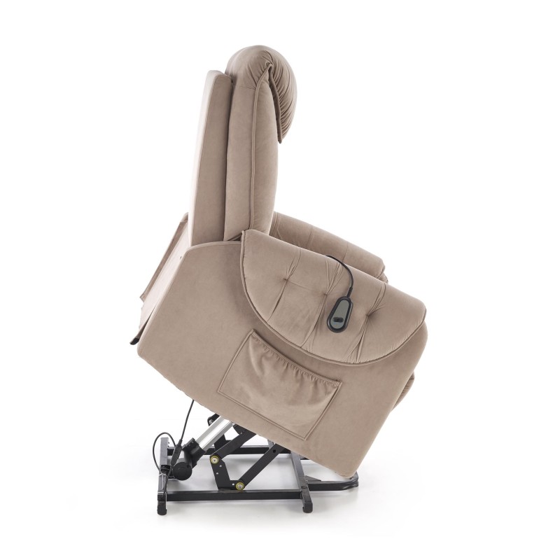 HORTON fotel wypoczynkowy beżowy (1p 1szt)