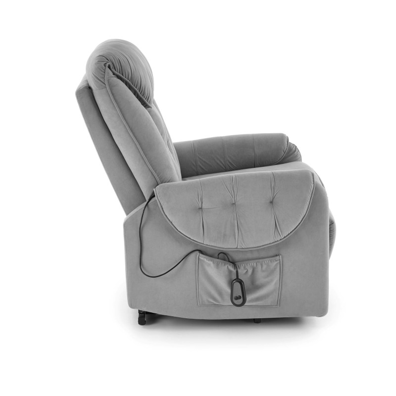 HORTON fotel wypoczynkowy popielaty (1p 1szt)