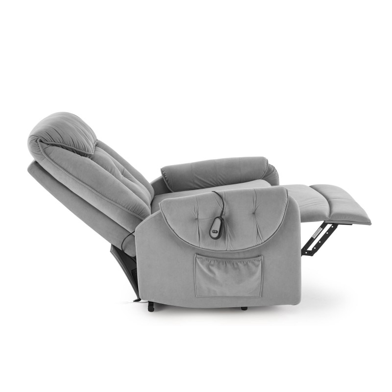 HORTON fotel wypoczynkowy popielaty (1p 1szt)