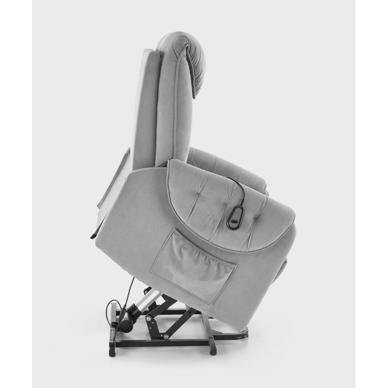 HORTON fotel wypoczynkowy popielaty (1p 1szt)