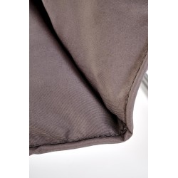 HUDSON, zestaw ogrodowy ( sofa, fotel 2x, ława ), popielaty / brązowy (1p 1zestaw)