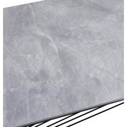 INFINITY 2 ława, popielaty marmur / czarny (2p 1szt)