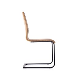 K265 krzesło czarny / brązowy / dąb miodowy (2p 4szt)