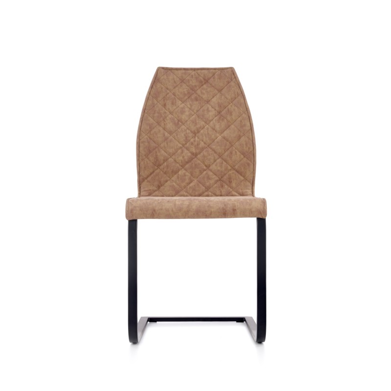 K265 krzesło czarny / brązowy / dąb miodowy (2p 4szt)