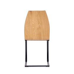 K265 krzesło czarny / brązowy / dąb miodowy (2p 4szt)