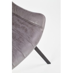 K279 krzesło popielaty / czarny (2p 4szt)