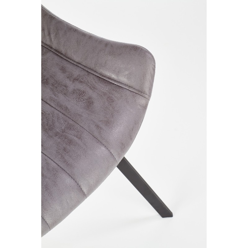 K279 krzesło popielaty / czarny (2p 4szt)