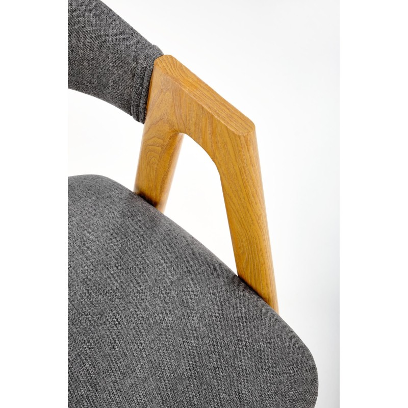 K344 krzesło popielate ( 1p 2szt )