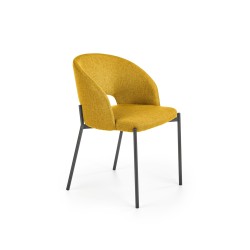 K373 krzesło musztardowy (1p 2szt)