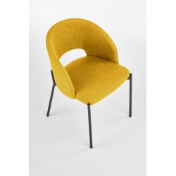 K373 krzesło musztardowy (1p 2szt)