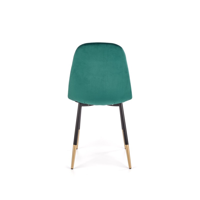 K379 krzesło ciemny zielony (1p 4szt)