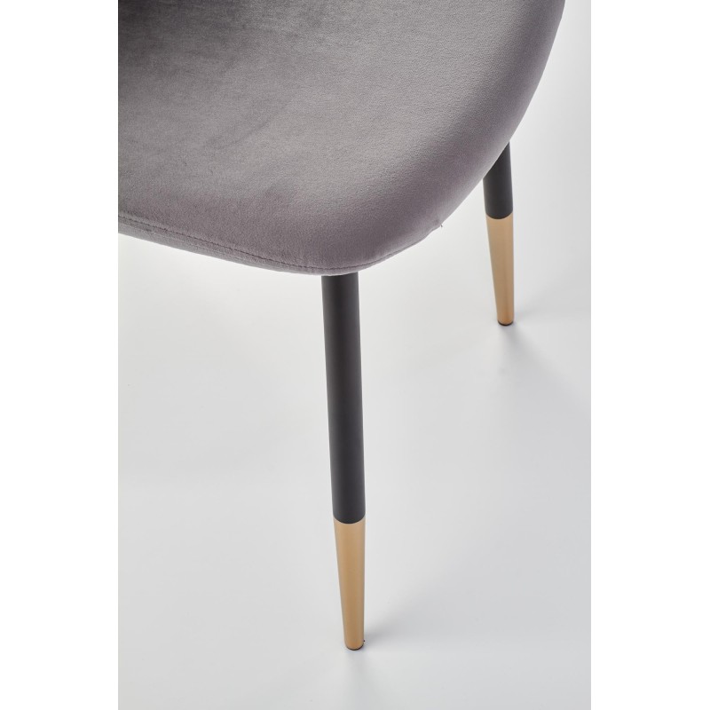 K379 krzesło popielaty (1p 4szt)