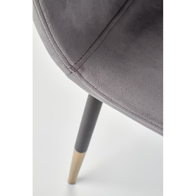 K379 krzesło popielaty (1p 4szt)