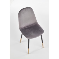 K379 krzesło popielaty (1p 4szt)
