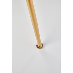 K381 krzesło popielaty / złoty (1p 4szt)