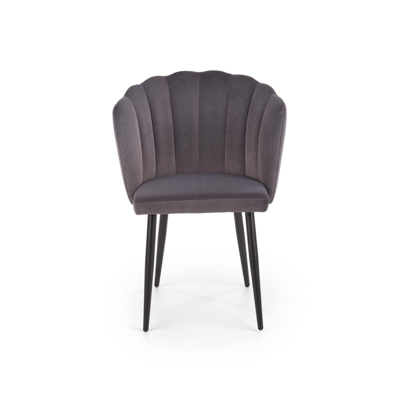 K386 krzesło popielaty (1p 2szt)