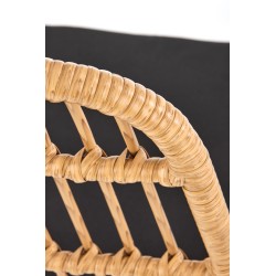 K401 krzesło naturalny / czarny (1p 4szt)