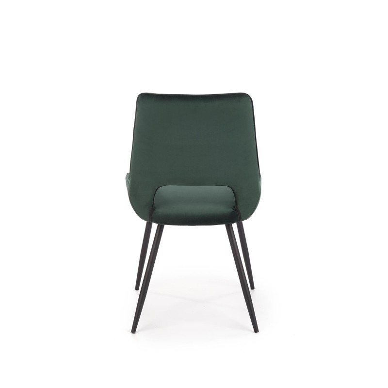 K404 krzesło ciemny zielony (1p 2szt)
