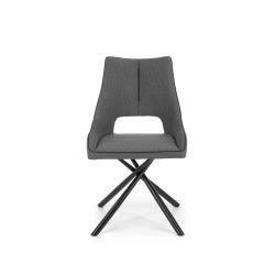 K409 krzesło popielaty (1p 2szt)