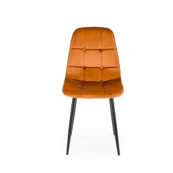 K417 krzesło cynamonowy velvet (1p 4szt)
