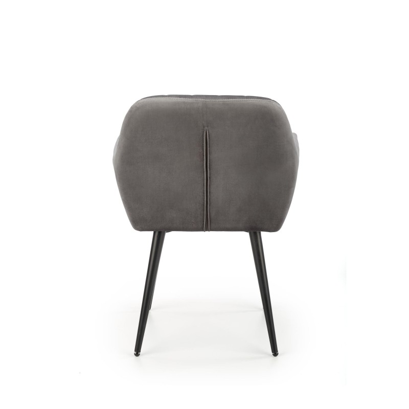 K429 krzesło popielaty (1p 2szt)