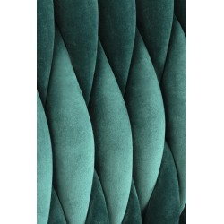 K436 krzesło ciemny zielony/złoty (1p 2szt)