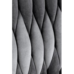 K436 krzesło popielaty/złoty (1p 2szt)